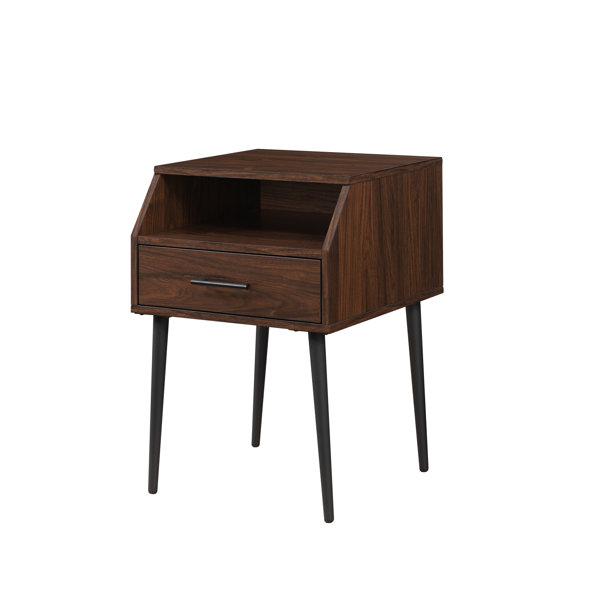 Corrigan Studio® Contemporary Angled Nightstand & Reviews Wayfair